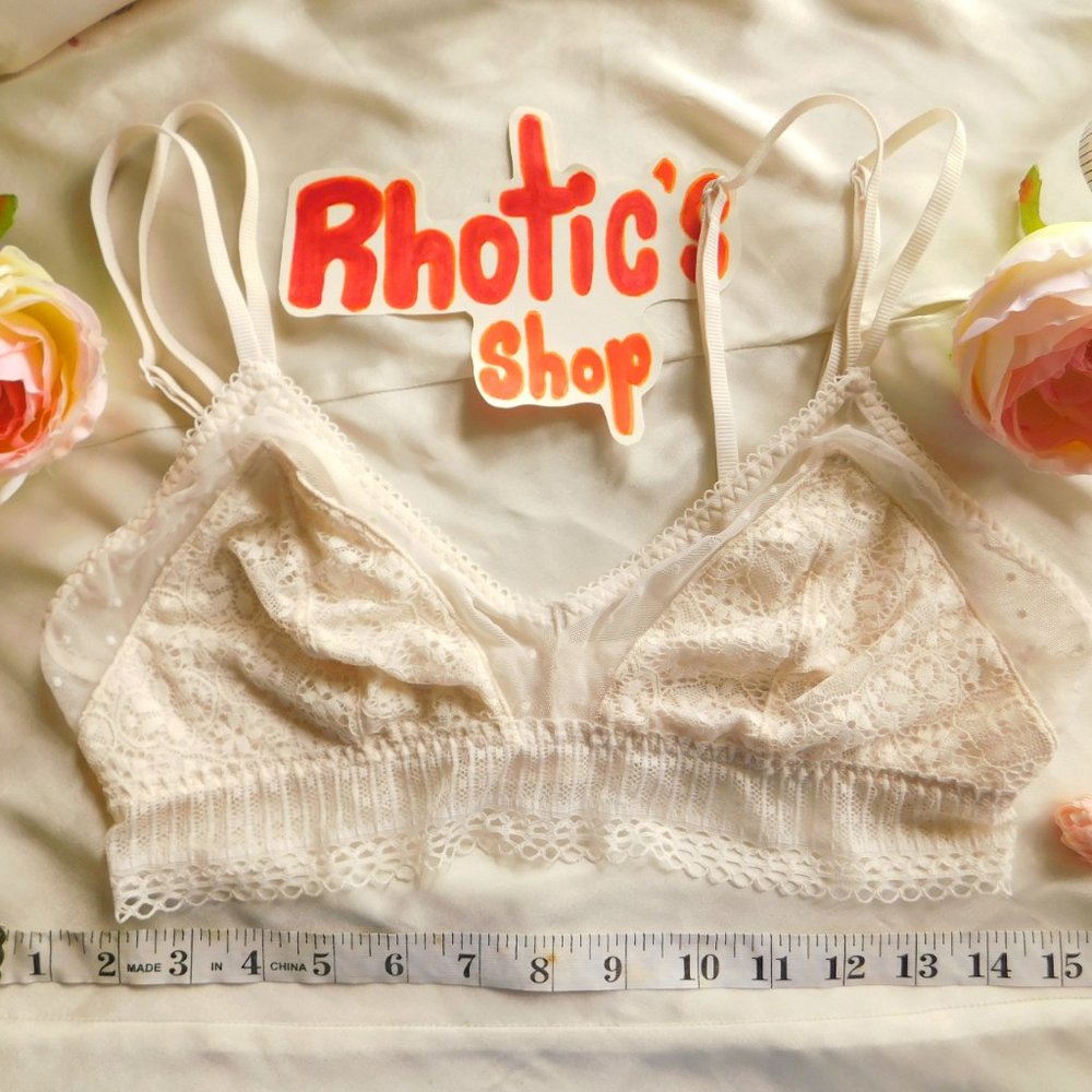 Wireless/No Padding Lace Bralette